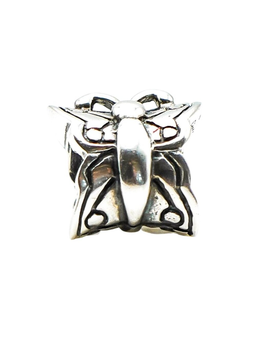 Chamilia Sterling Silver Butterfly Charm Bead Nature Garden Insect